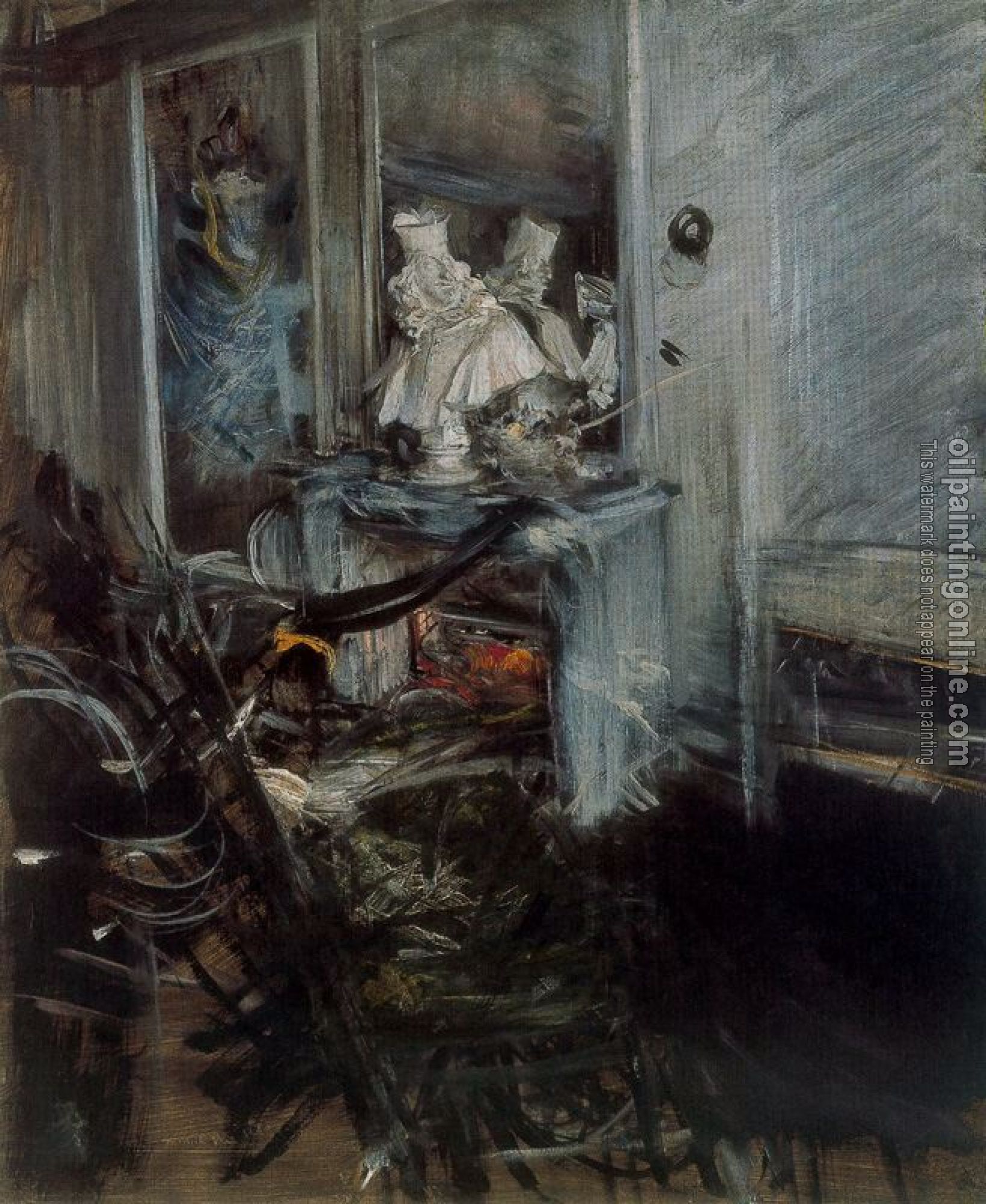 Giovanni Boldini - Room of the Painter